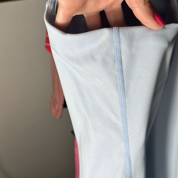 Sweaty Betty Sky Blue Power Activewear Dress With Built In Bike Shorts - Picture 14 of 14